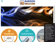 Tablet Screenshot of barisonimpianti.com